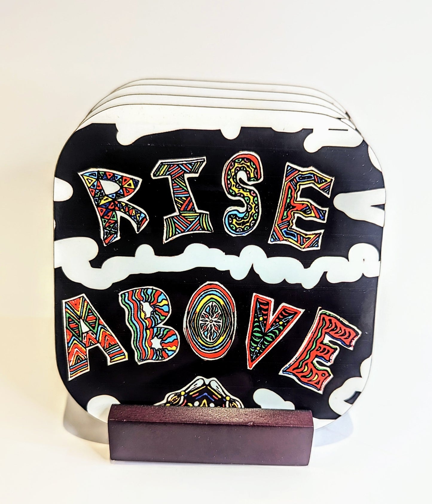 Rise Above - Tea Coaster