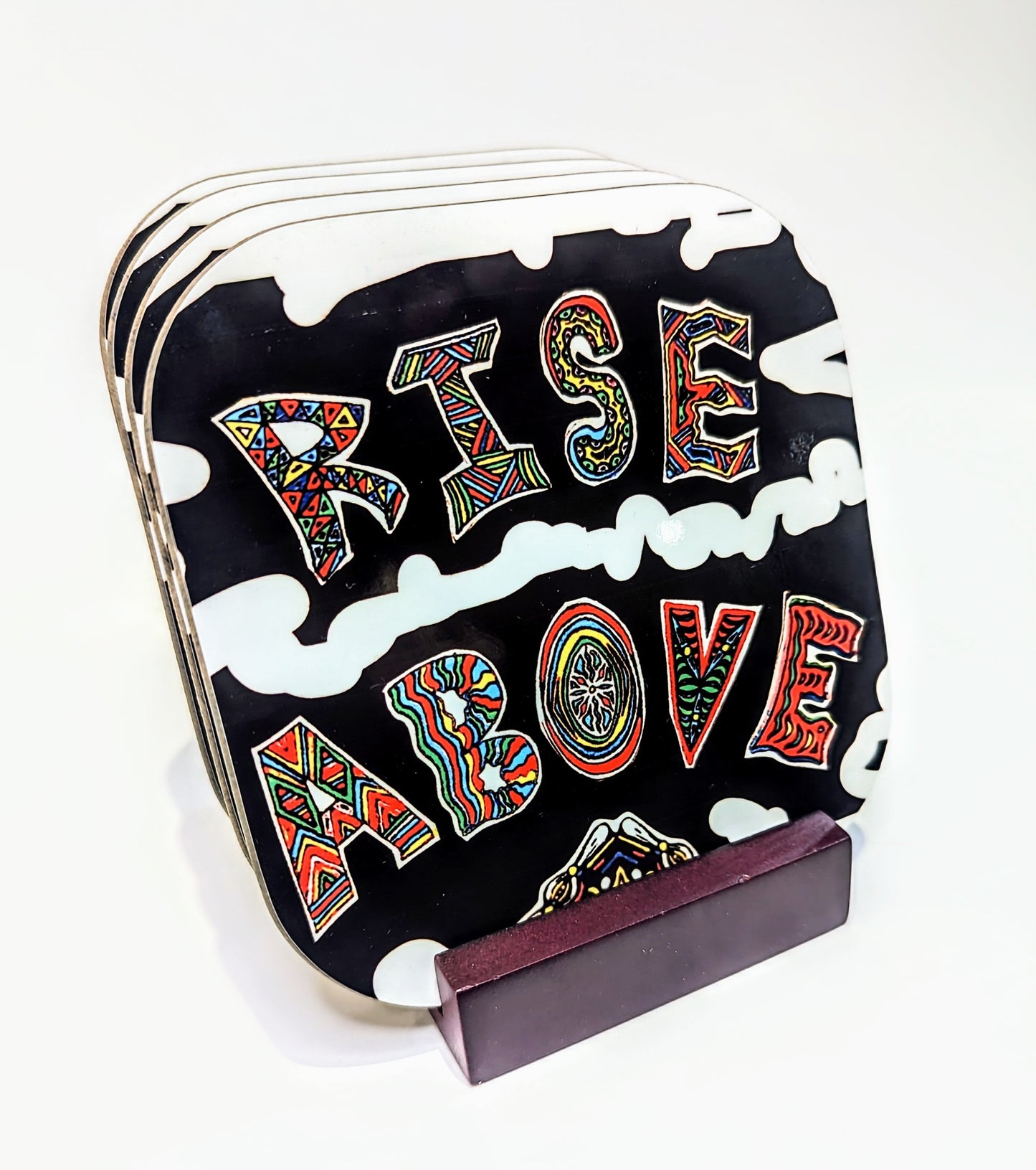 Rise Above - Tea Coaster