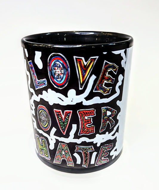 Love Over Hate - Mugs