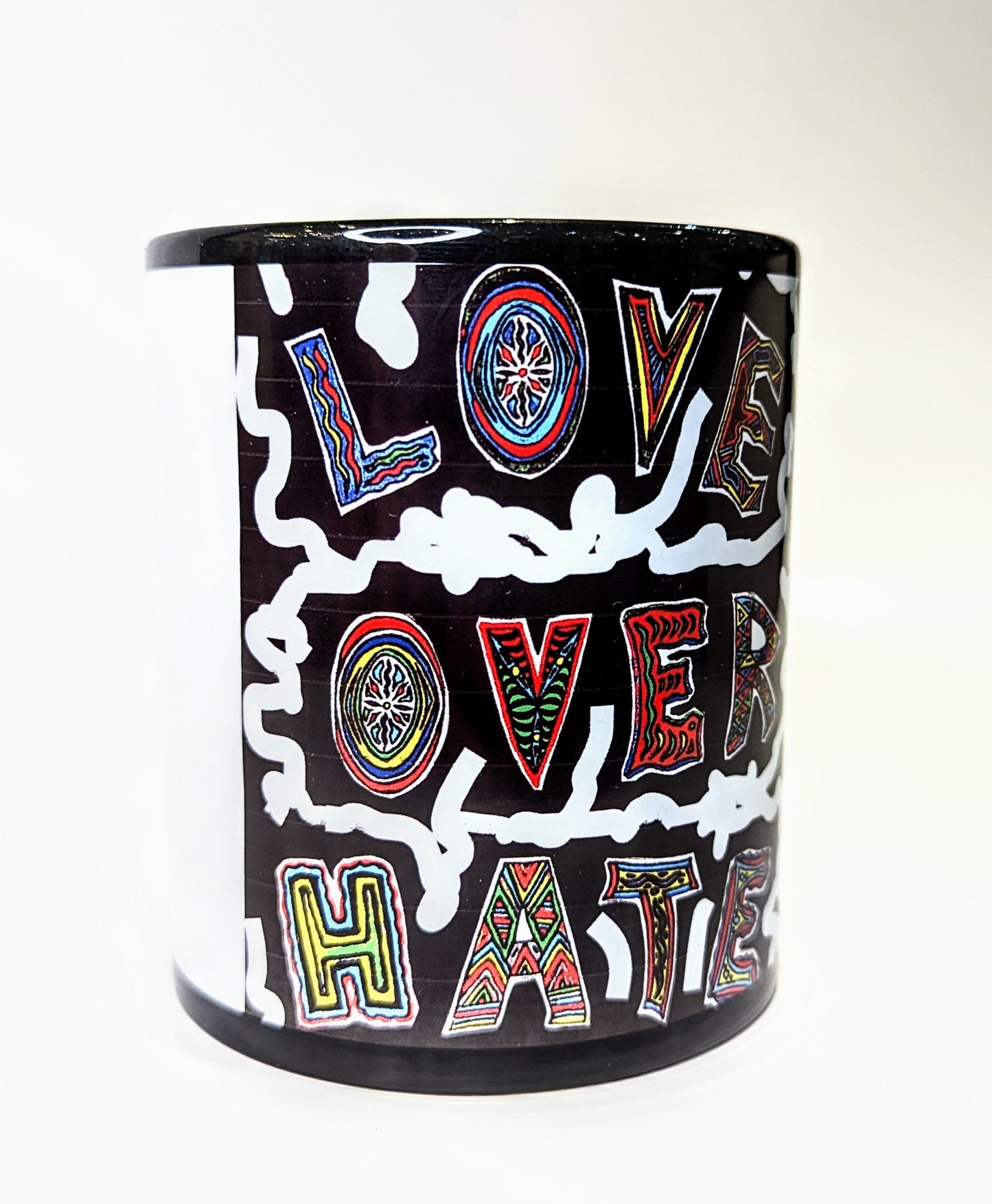 Love Over Hate - Mugs